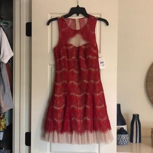 Nordstrom red formal dress NEW WITH TAGS